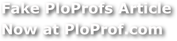 PloProf FAQ